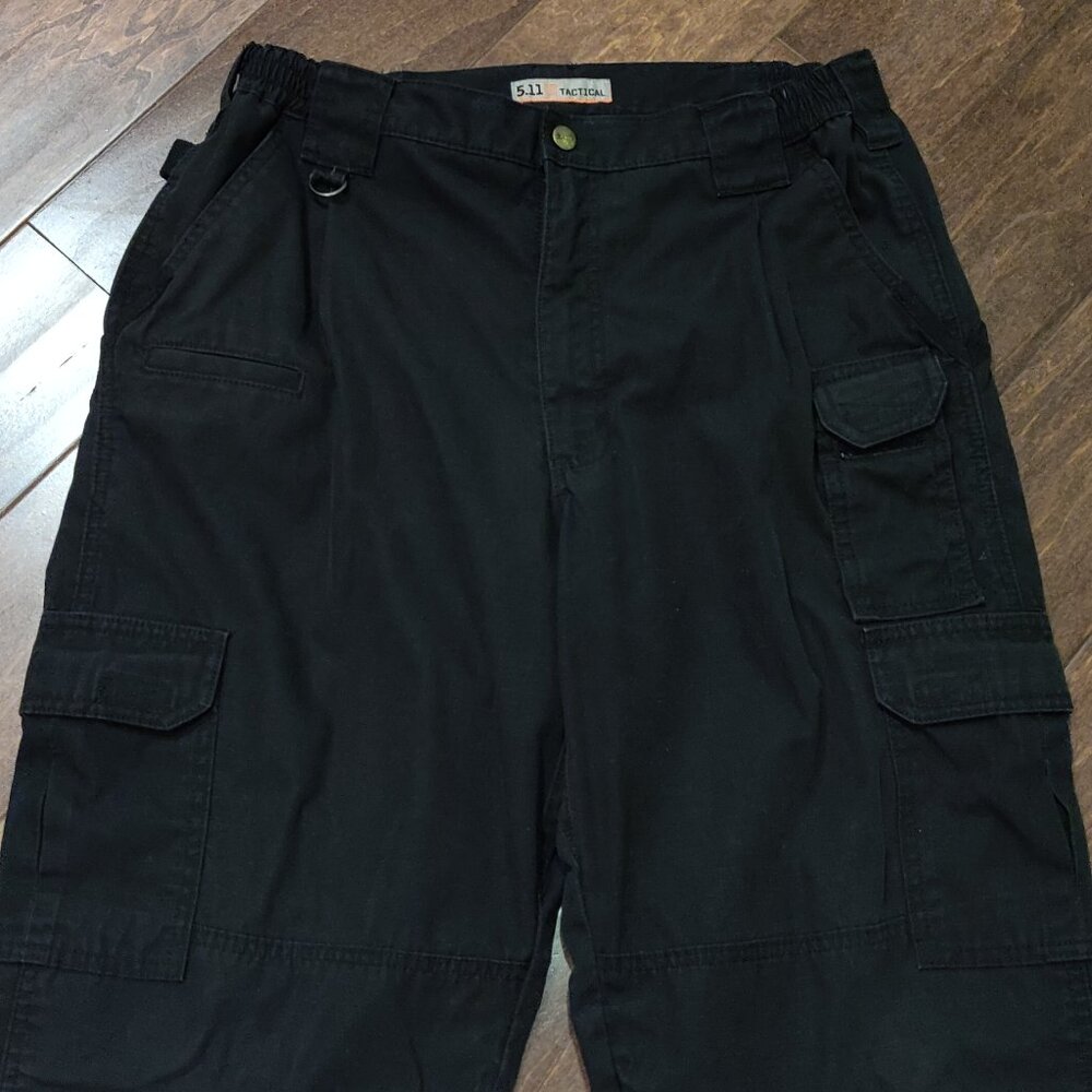 5.11 Tactical Black Cargo Pants SIZE 36